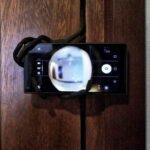 Improvised Door Peephole Smartphone Security Hack